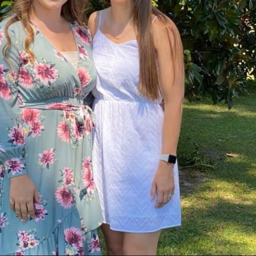 White dress